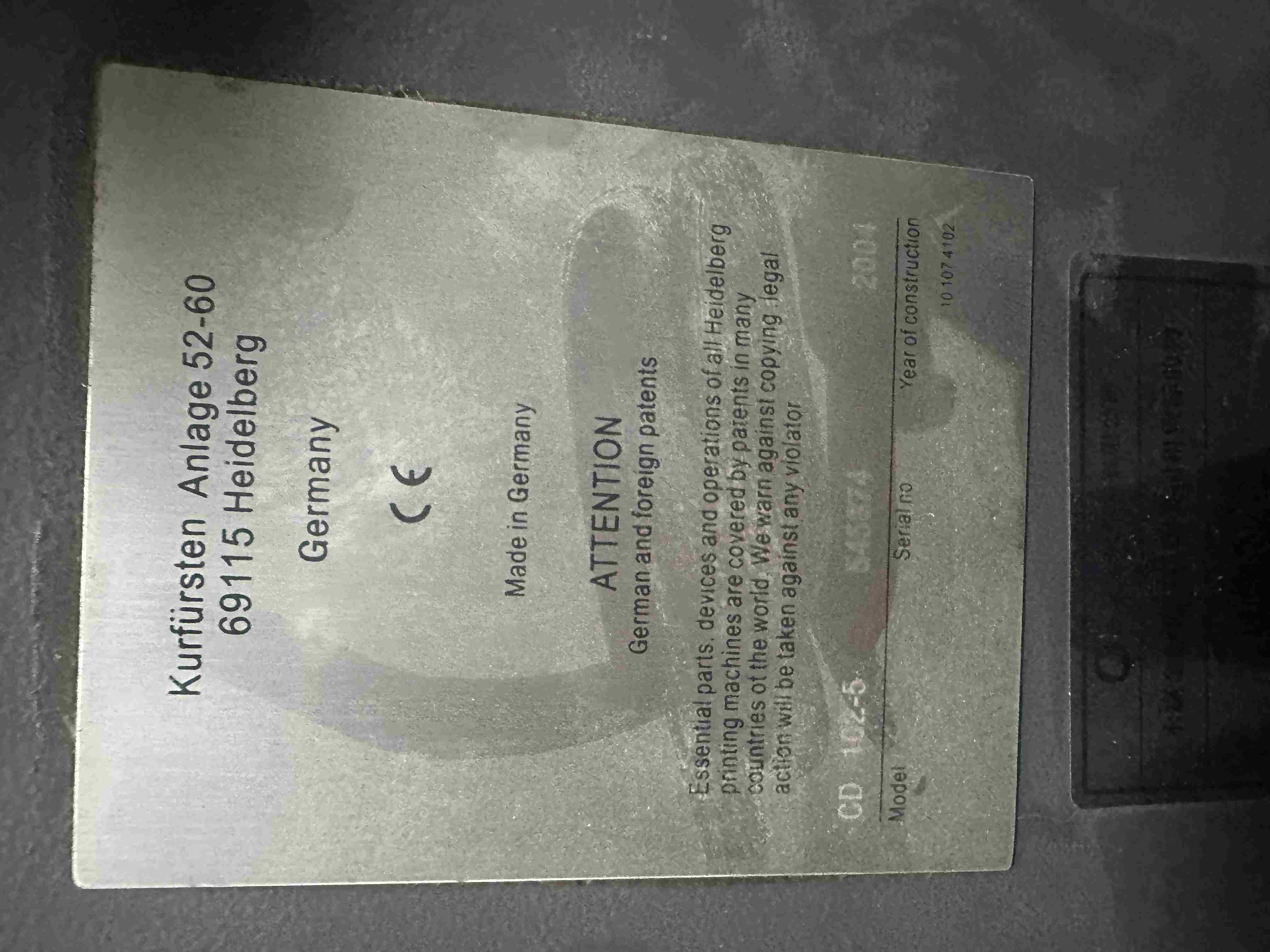 二手凹版印刷机