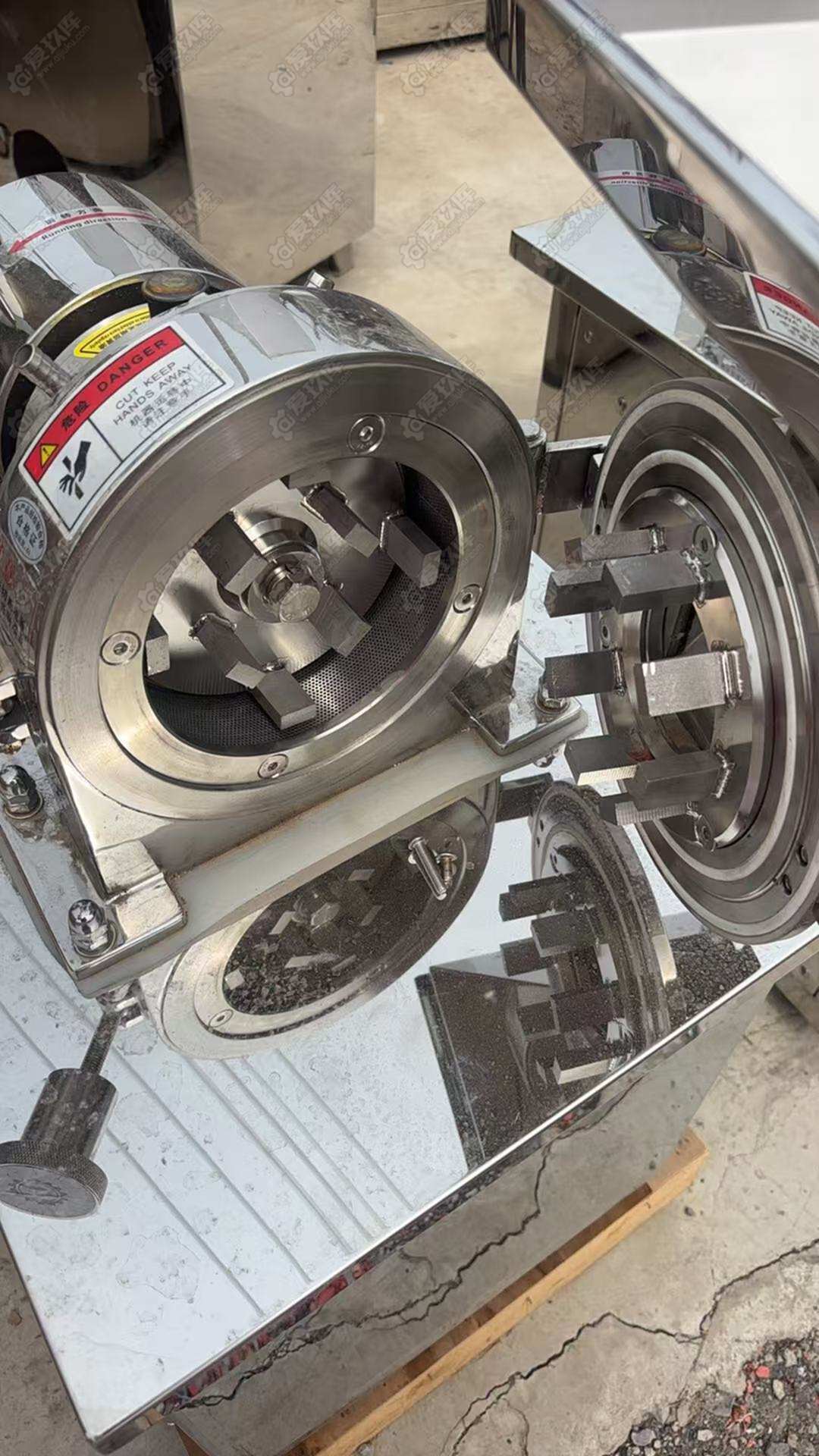 二手橡胶造粒/粉碎机