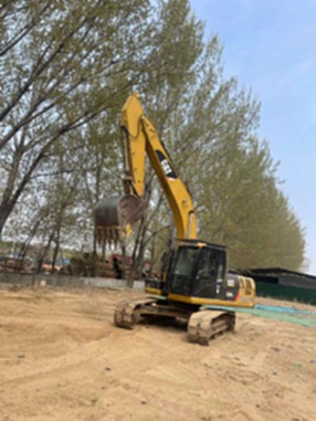 出售二手卡特323d2挖掘机