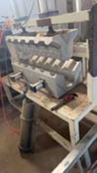 出售二手树脂瓦烤箱以及模具树脂瓦配件设备