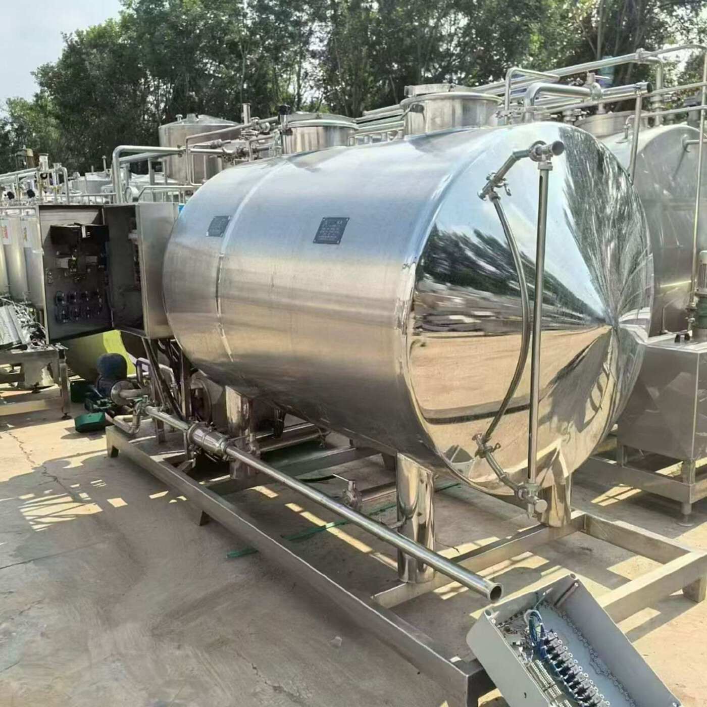 信德一体式1吨CIP就地清洗机组 其他食品机械