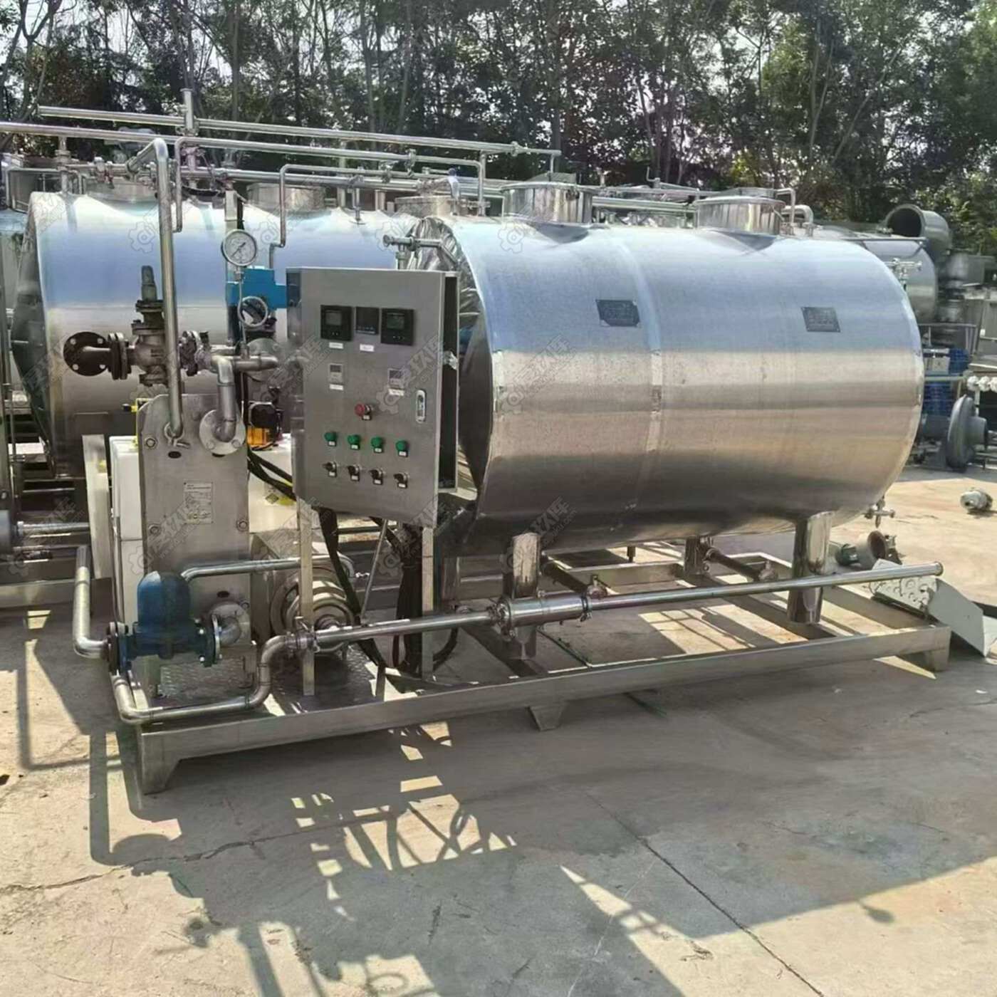 信德一体式1吨CIP就地清洗机组 其他食品机械