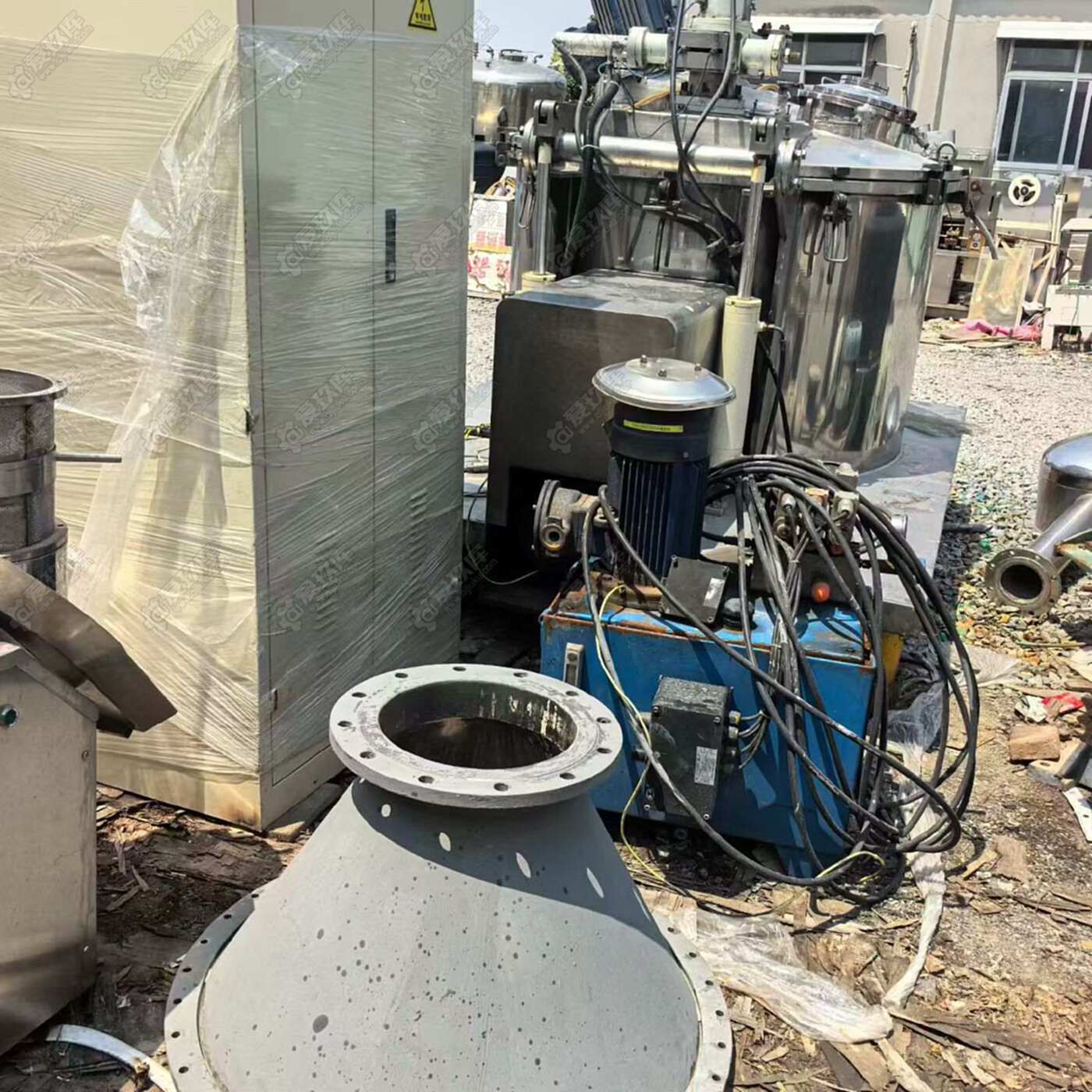 赛德力1250型平板全自动拉袋离心机离心机