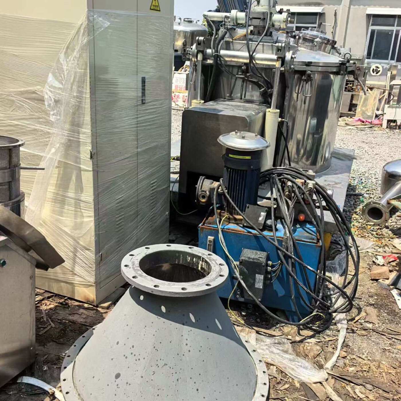 赛德力1250型平板全自动拉袋离心机离心机