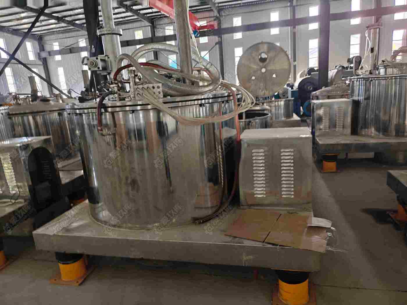 赛德力1250型平板刮刀下卸料离心机离心机