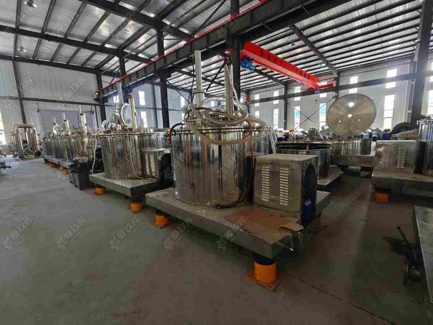 赛德力1250型平板刮刀下卸料离心机离心机