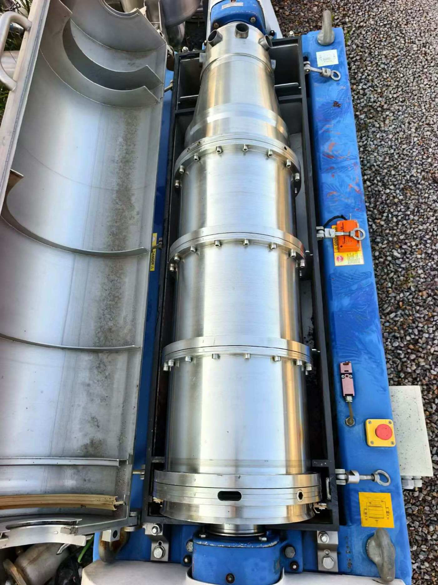 阿法拉伐 设备型号：阿法拉伐 WONX 418B-11G 卧螺沉降离心机离心机