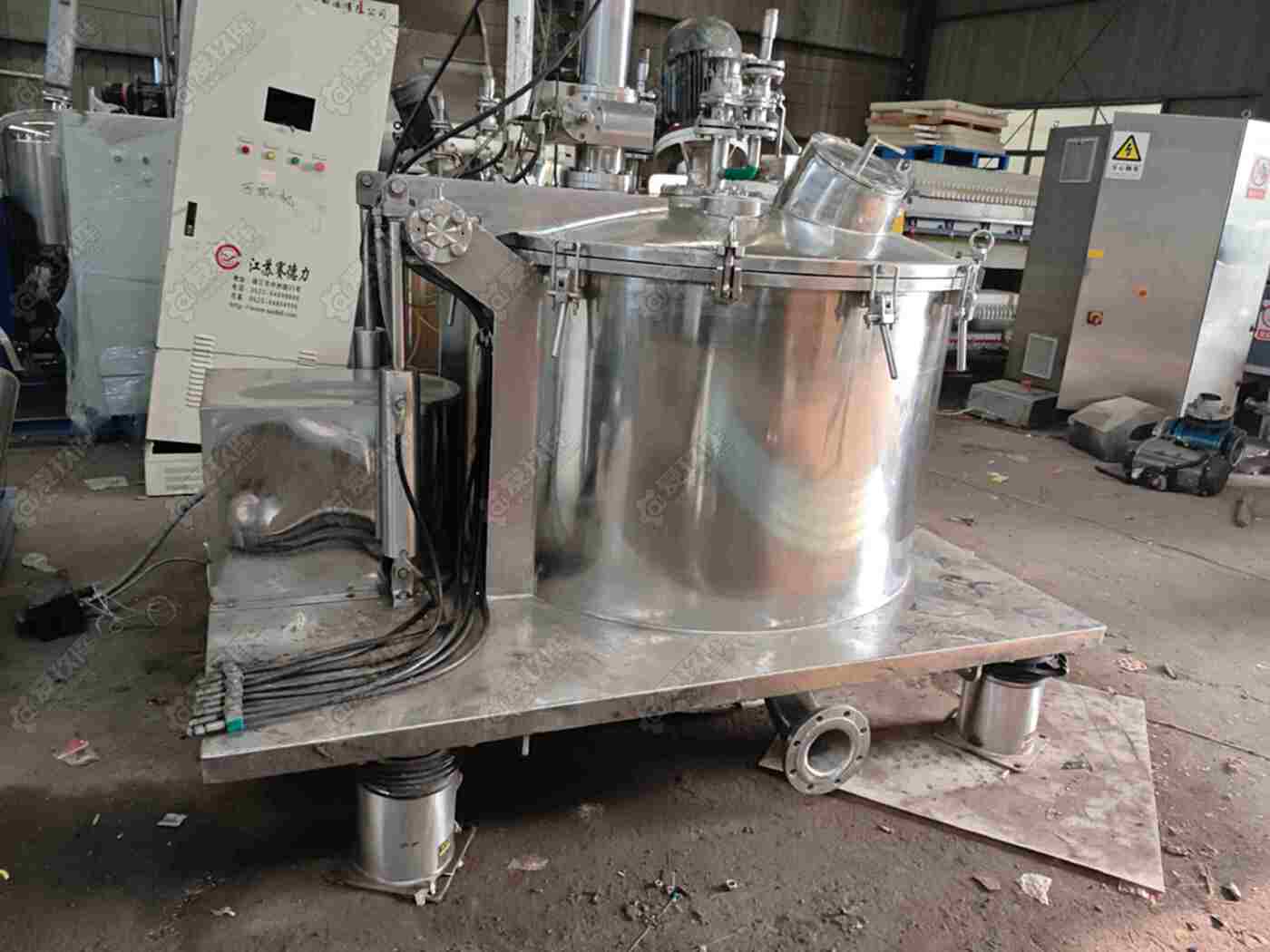 赛德力LGZ1250平板式全自动刮刀下卸料离心机离心机