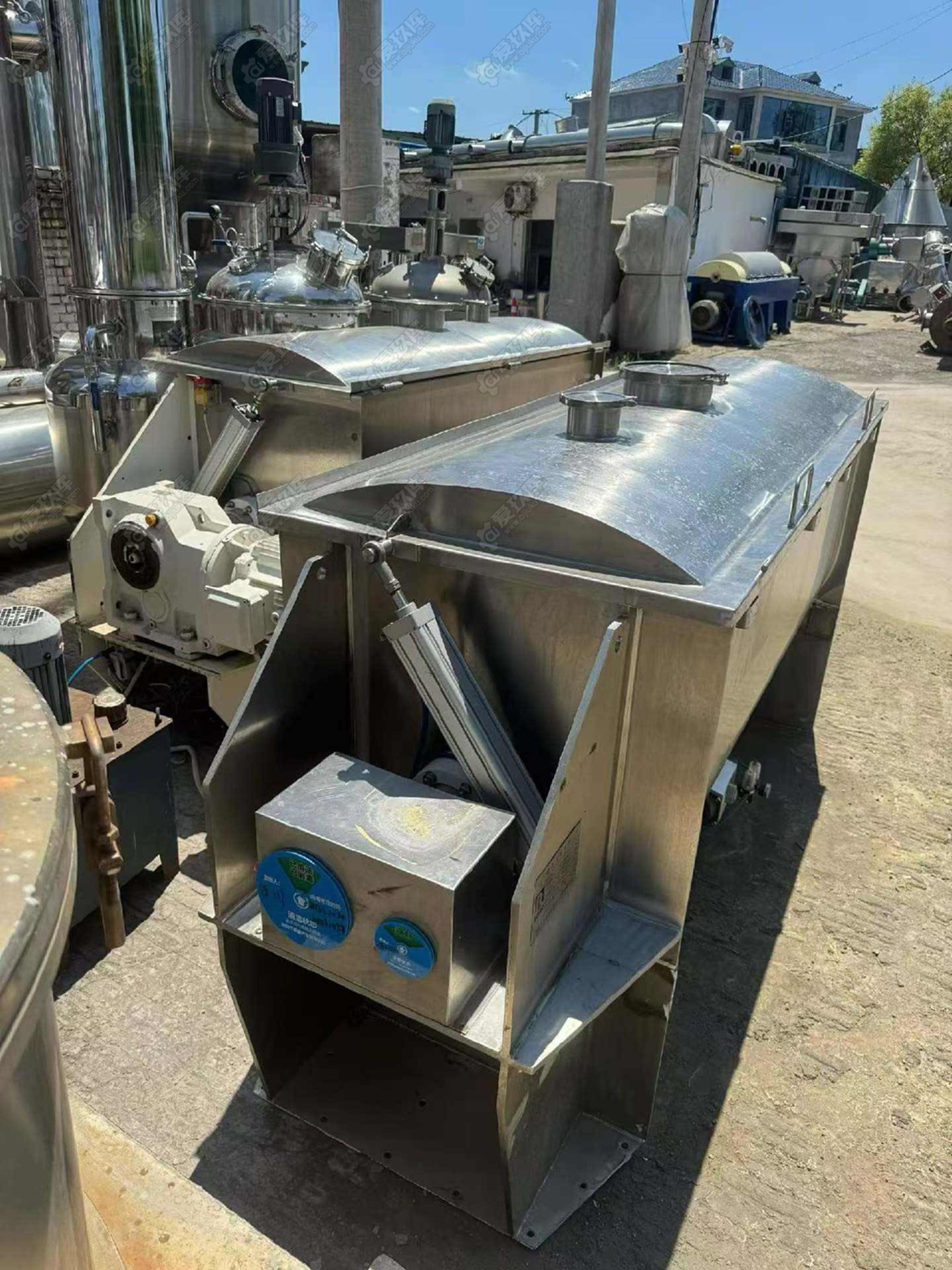 南通罗斯0.8m³卧式螺带混合机 混合机