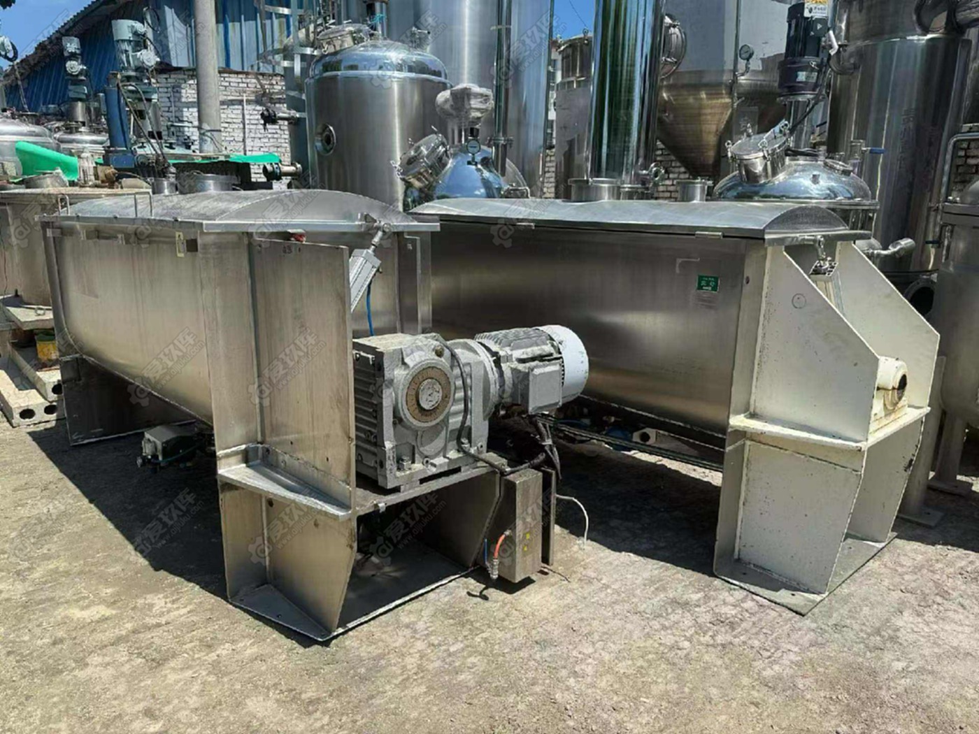 南通罗斯0.8m³卧式螺带混合机 混合机