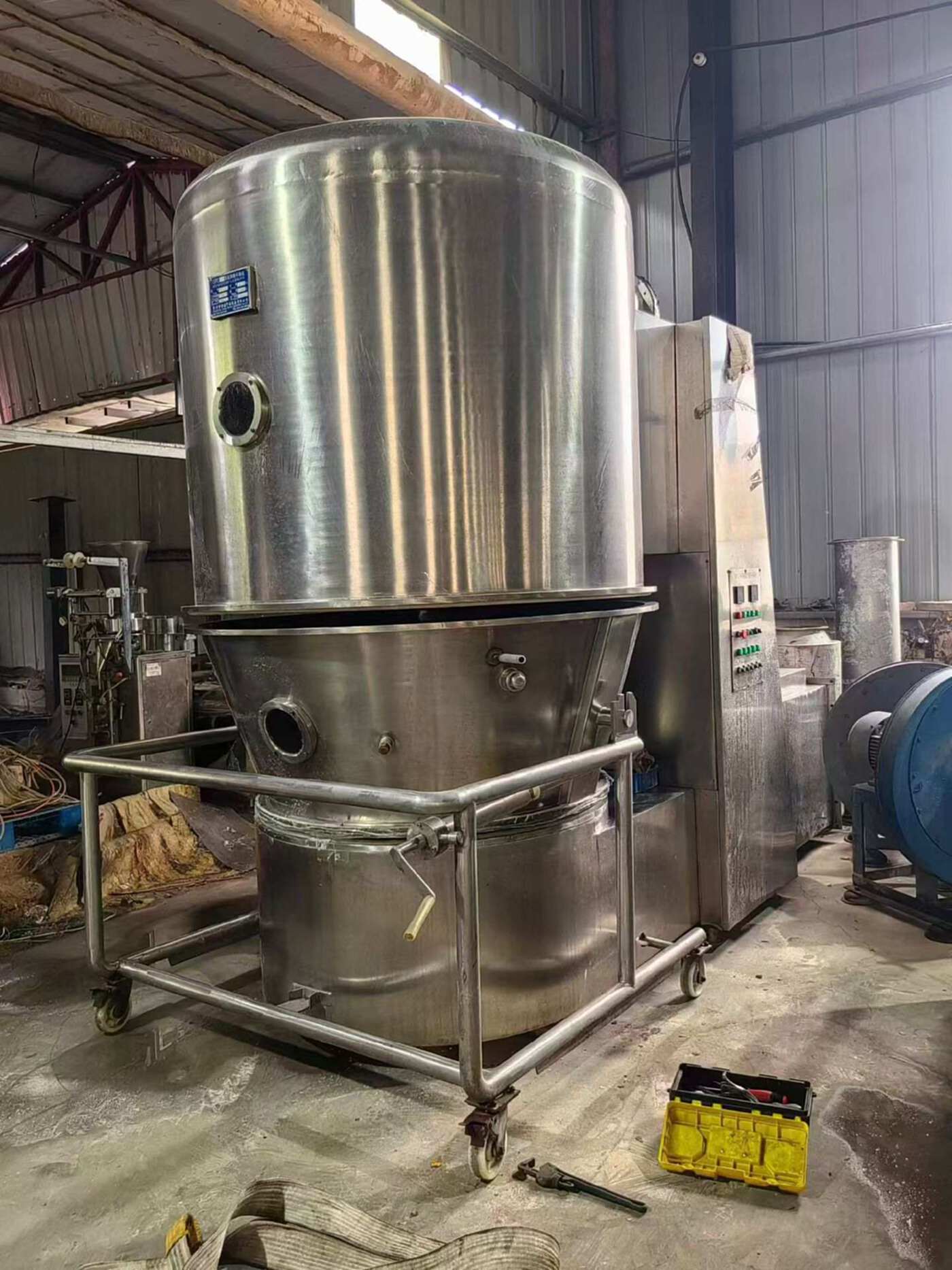 常州君诺300型电加热沸腾干燥机 干燥机