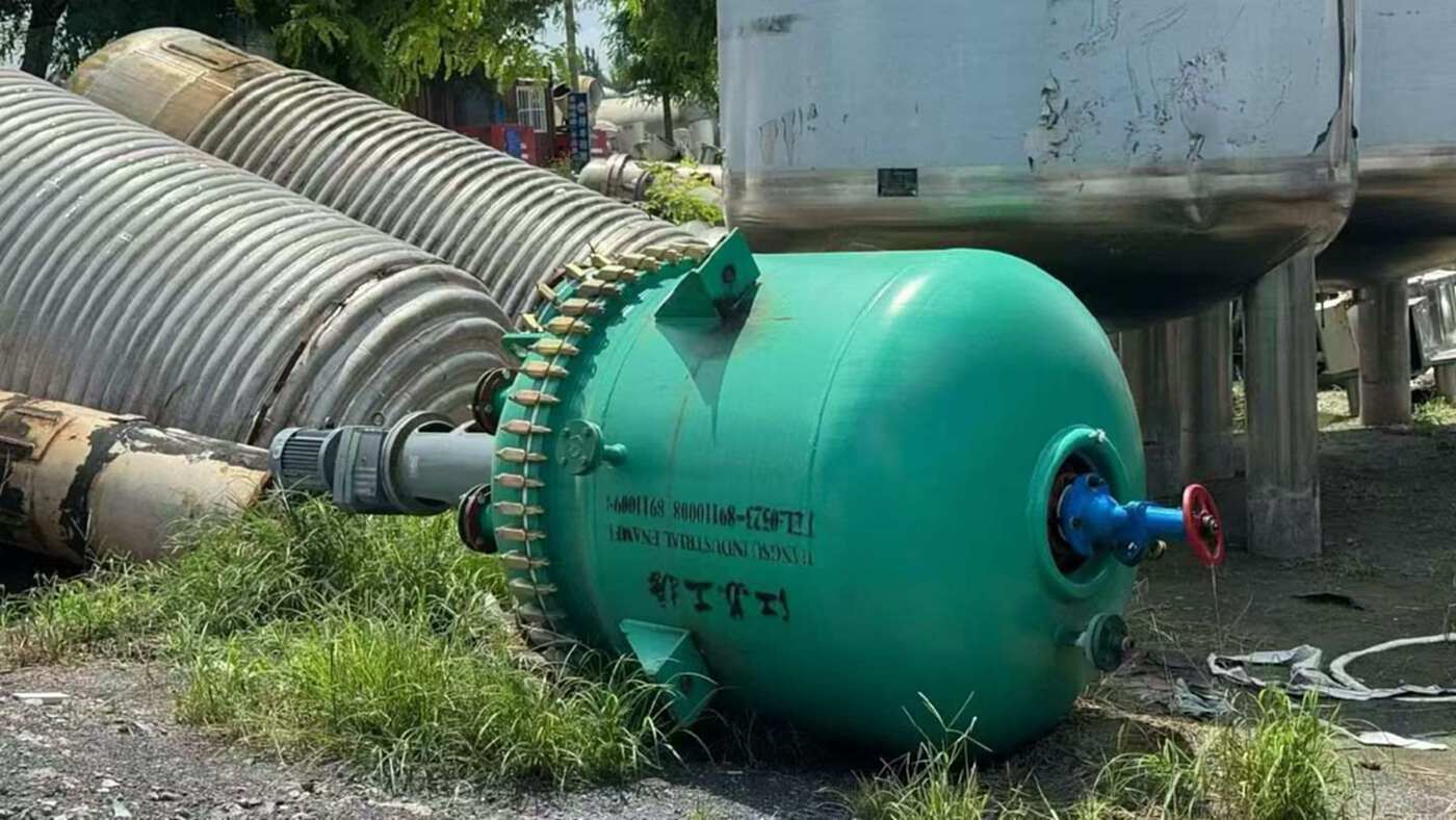 江苏工塘1000L搪瓷反应釜 反应釜