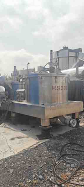 For sale: Zhangjiagang Yongda Machinery Manufacturing 1250 plate centrifuge