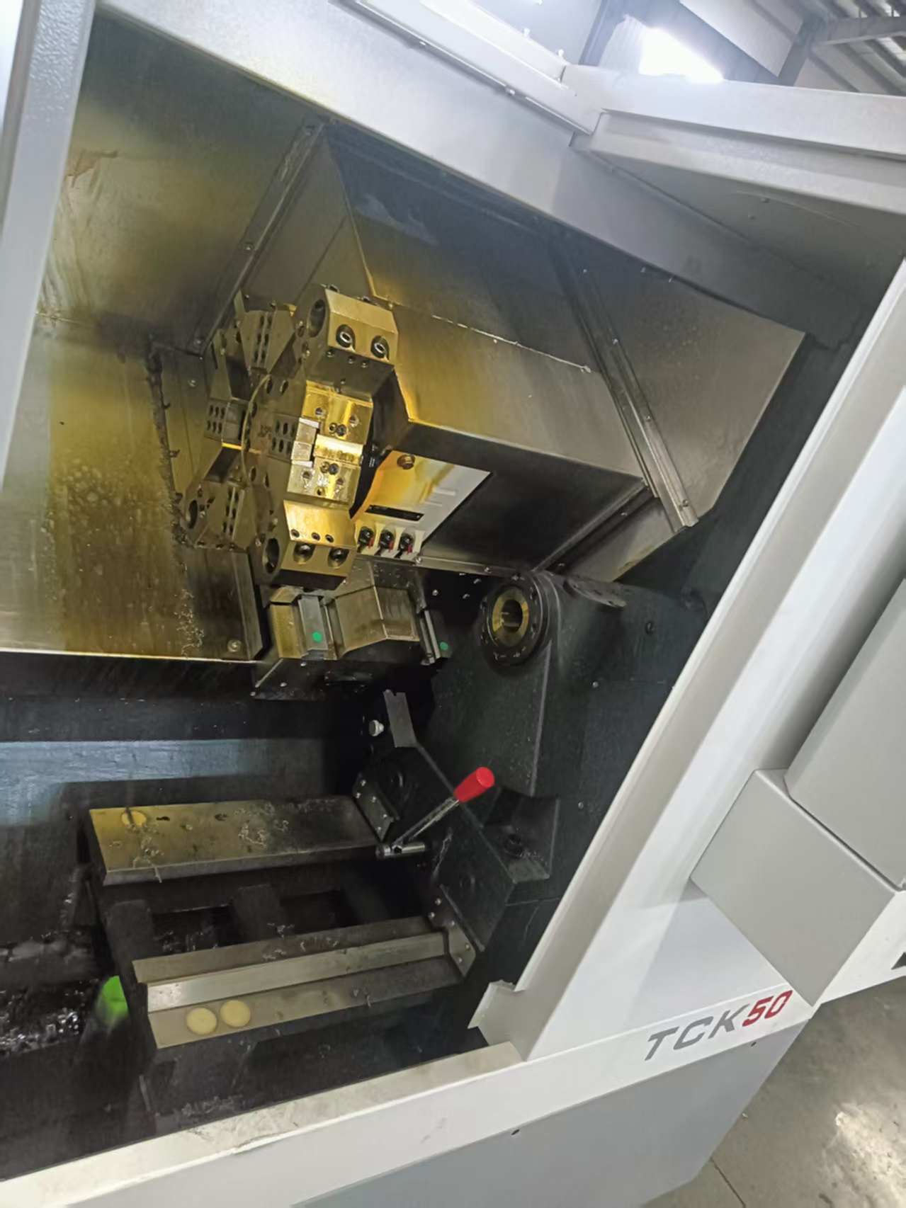 万可tck50 数控斜车