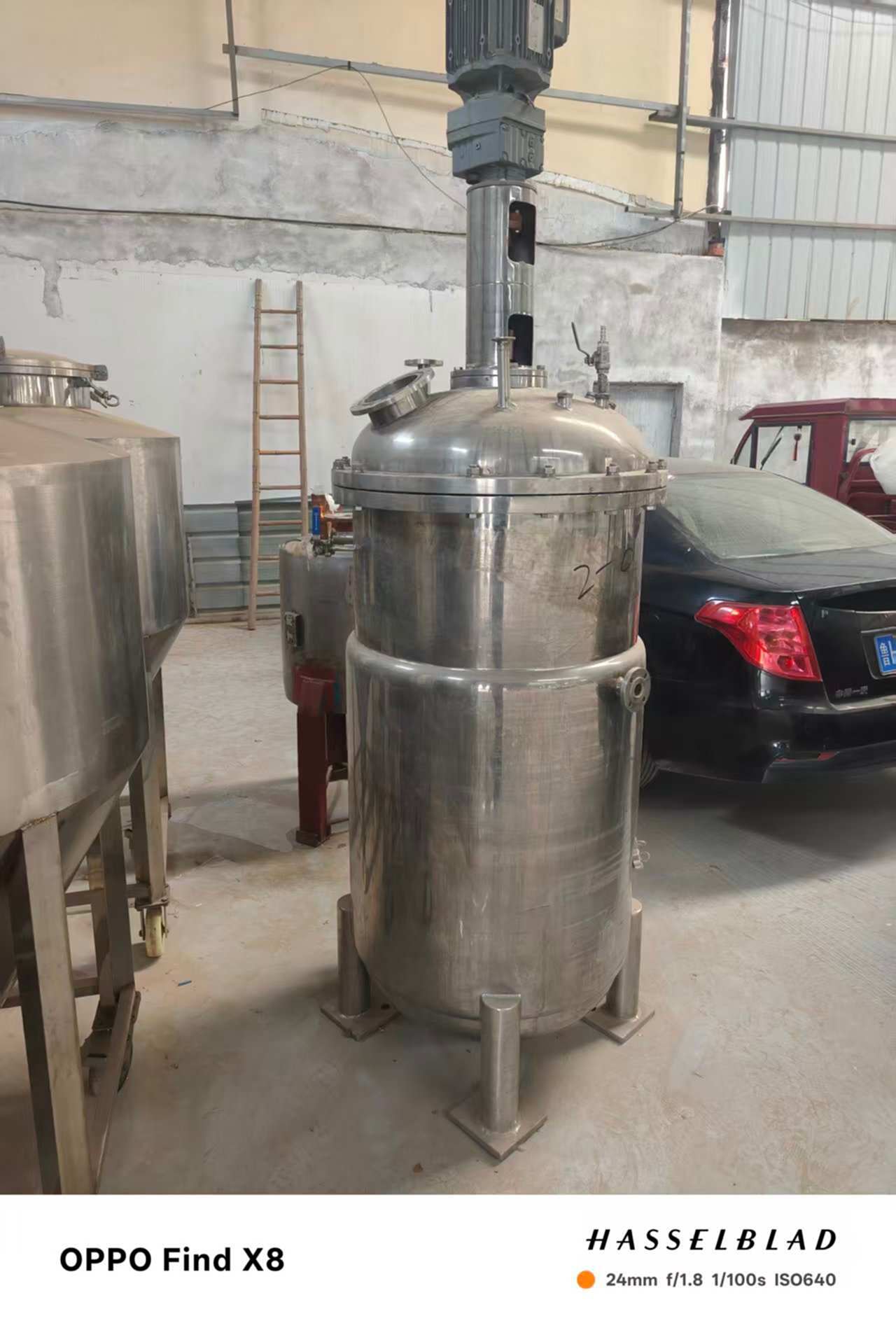 镇江东方生物工程设备技术有限责任公司500L生物发酵罐 发酵罐