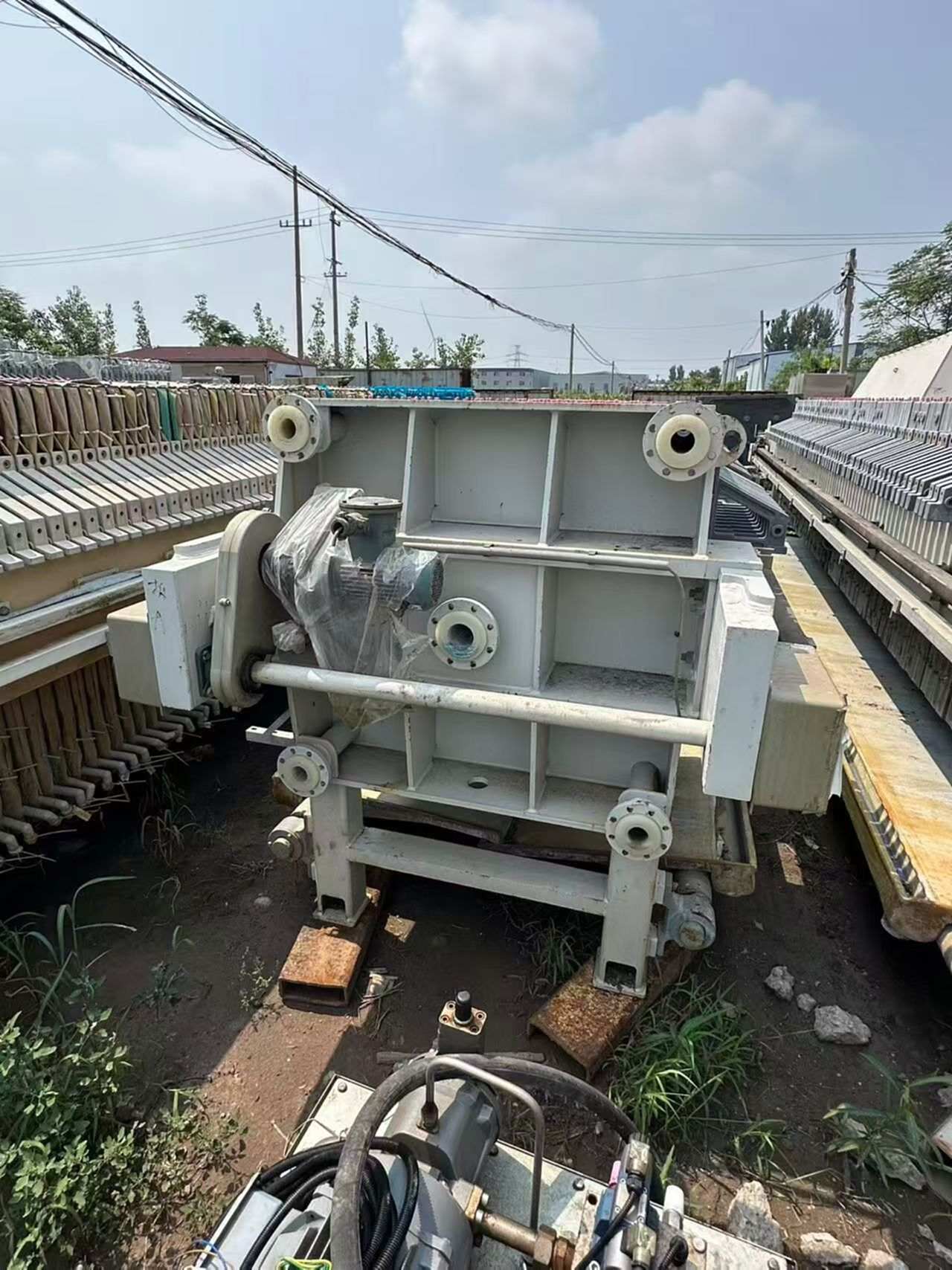 景津景津200㎡防爆隔膜压滤机 压滤机