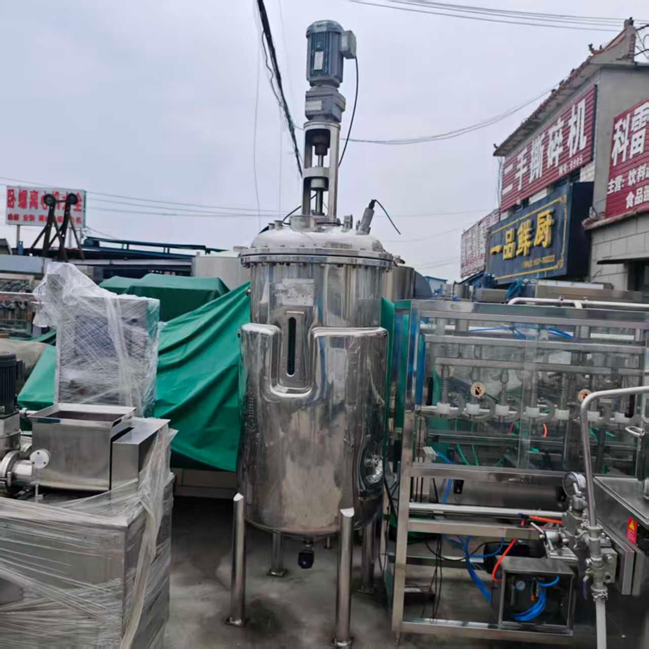 信德500L生物发酵罐 发酵罐