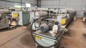 For sale second-hand Jingjin 500-square-meter box filter press