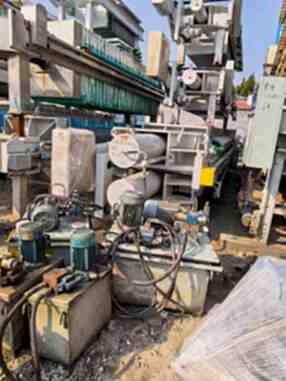 For sale the brand-new Jingjin 200-square-meter Jingjin high-pressure diaphragm filter press