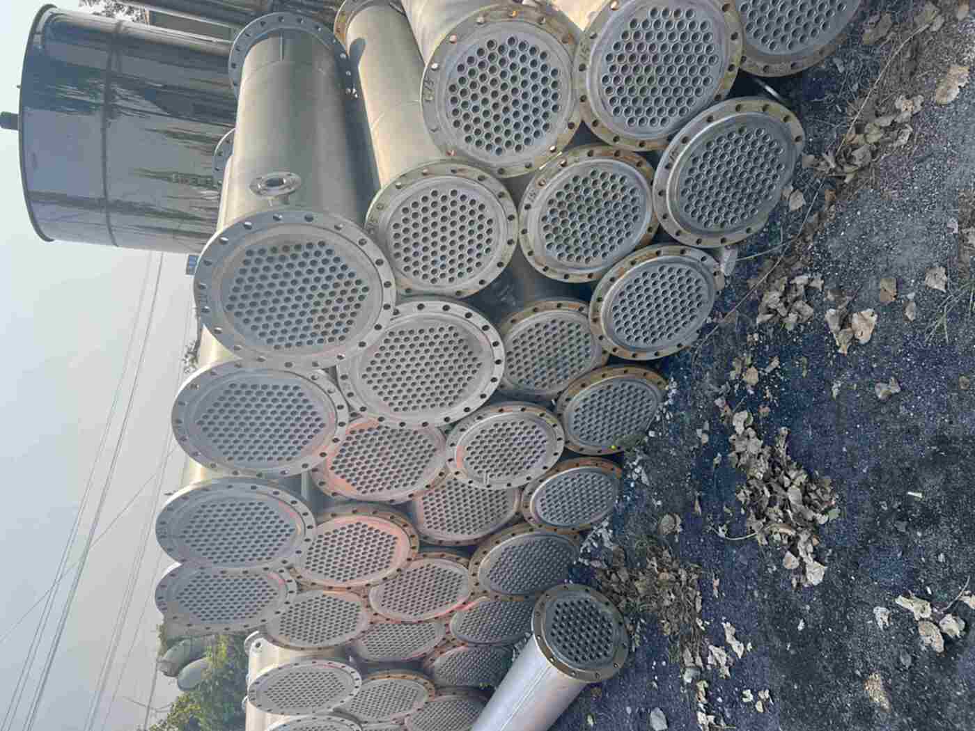 304 316 钛材 碳钢 石墨304 316 钛材 碳钢 石墨冷凝器
