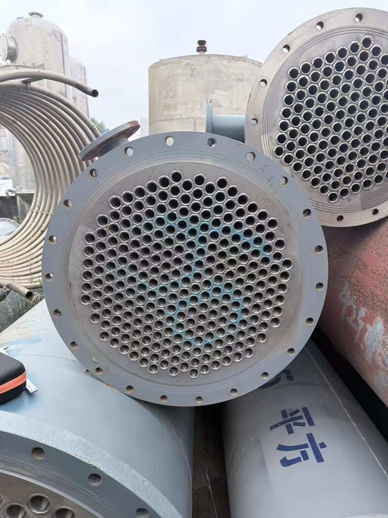 信德60平方钛材冷凝器冷凝器