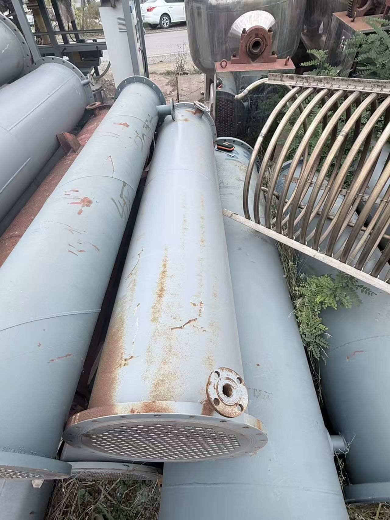 信德60平方钛材冷凝器冷凝器