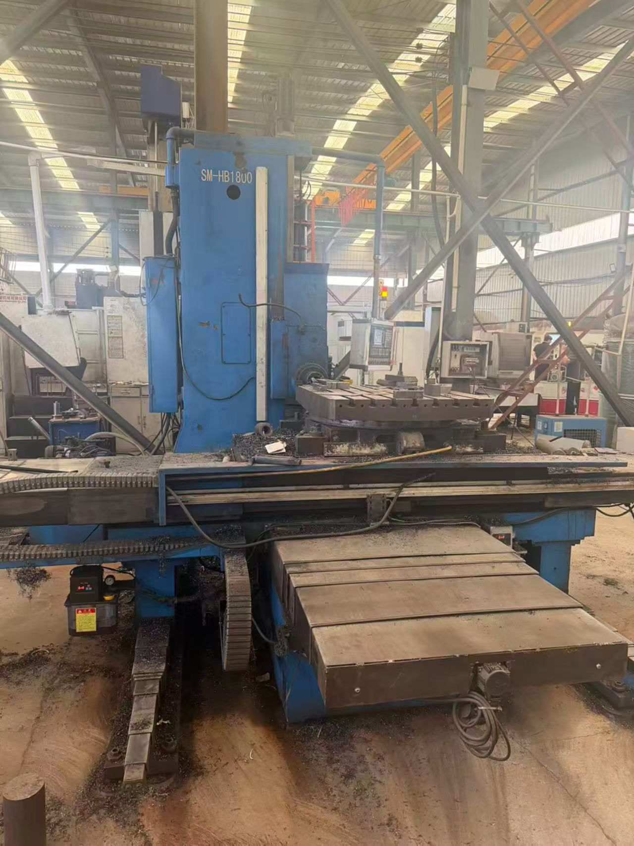 台湾松颍125卧式镗床