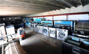 新疆出售100公斤二手海狮水洗机出售阿勒泰闲置二手百强床单折叠机