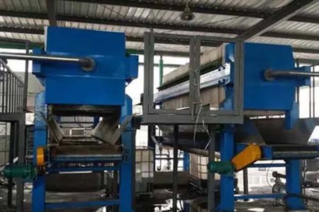 二手板框压滤机喷料原因和处理措施