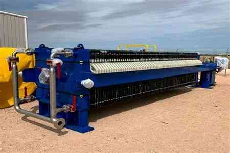 【二手设备】二手压滤机整体吊运与安装