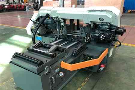 【二手带锯床】液压带锯床安装操作须知