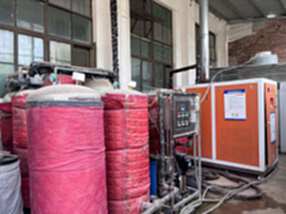 出售二手食品机械土豆粉生产成型包装整套包装线